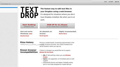 TextDrop image