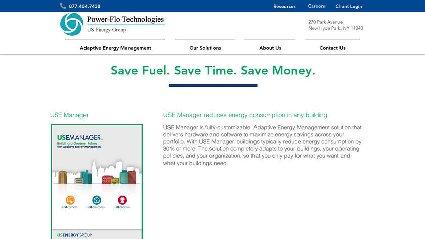 USE Enterprise Landing Page