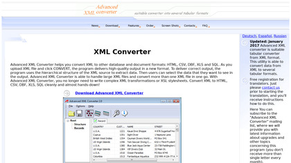 Advanced XML Converter image