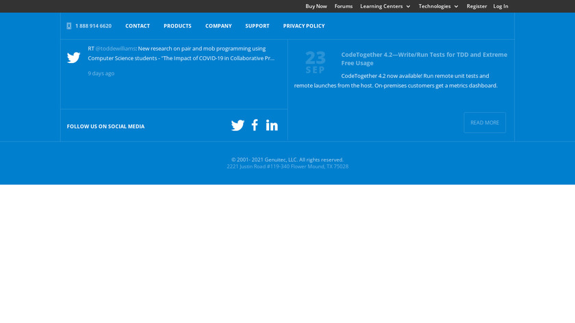 Genuitec MyEclipse Landing Page