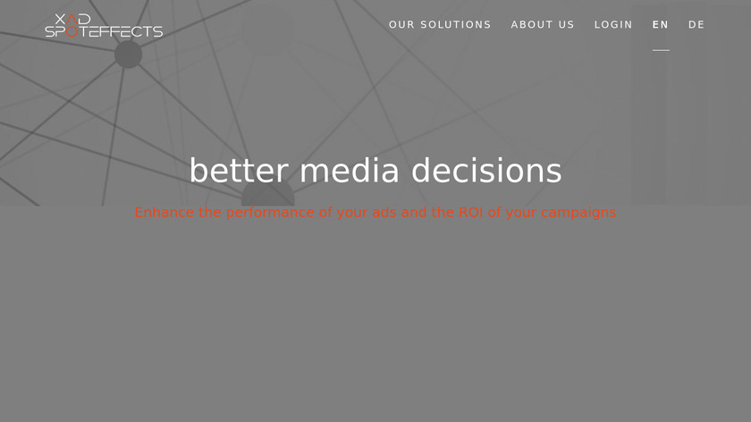 SpotEffects Landing Page