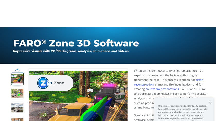 FARO Reality Landing Page