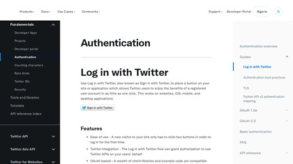 Twitter Sign-In image