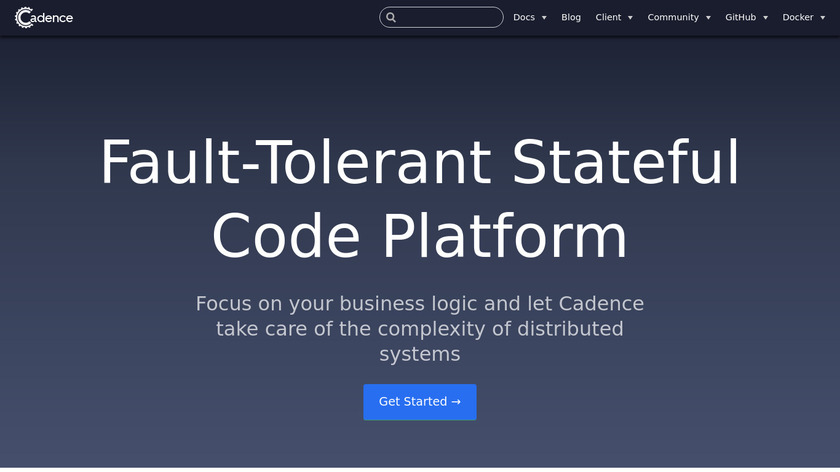 Cadence Workflow Landing Page