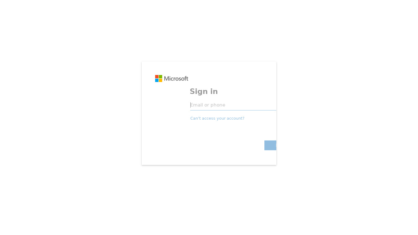 Microsoft StaffHub Landing page
