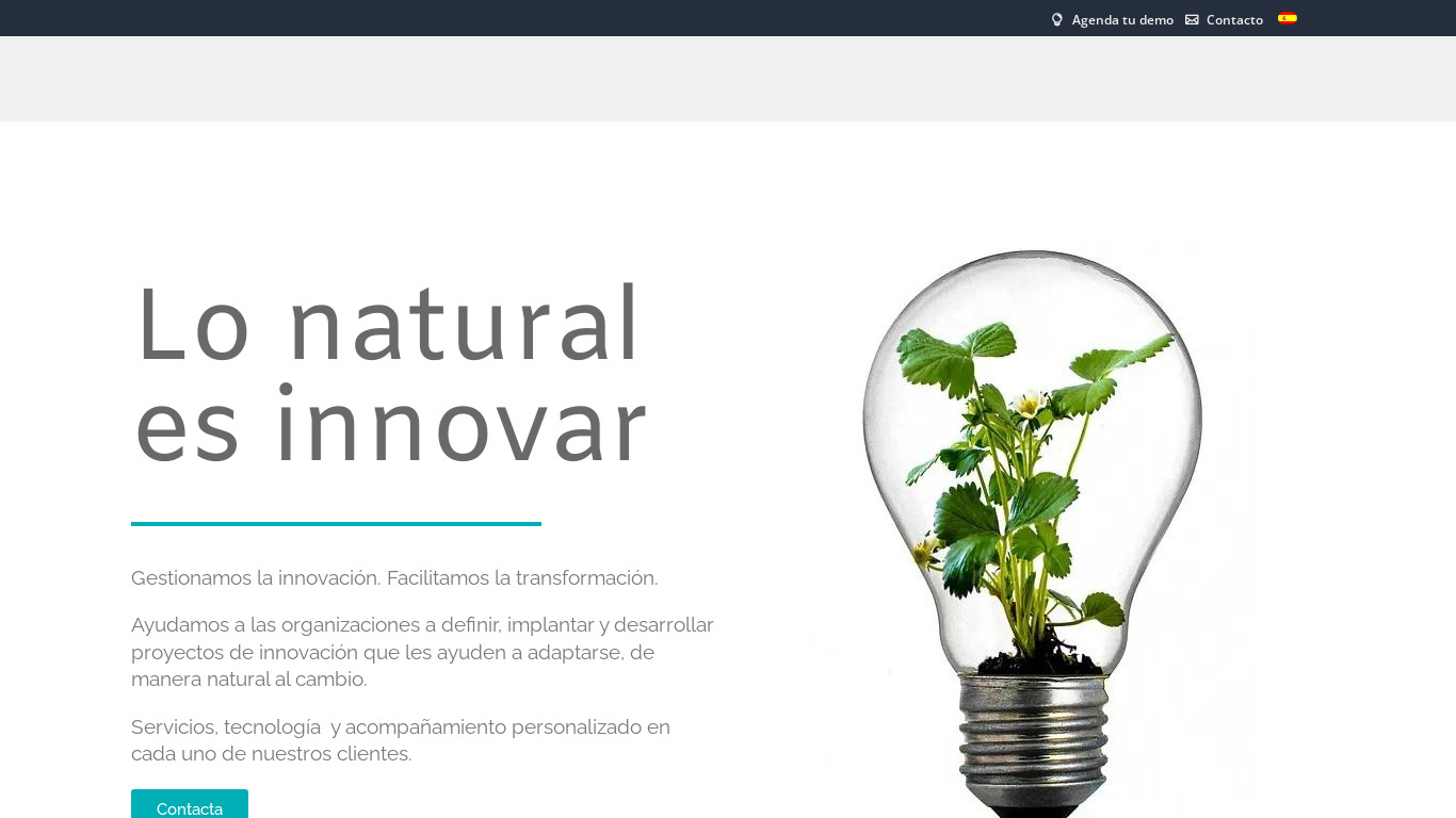 Universe by ideas4all Innovation Landing page