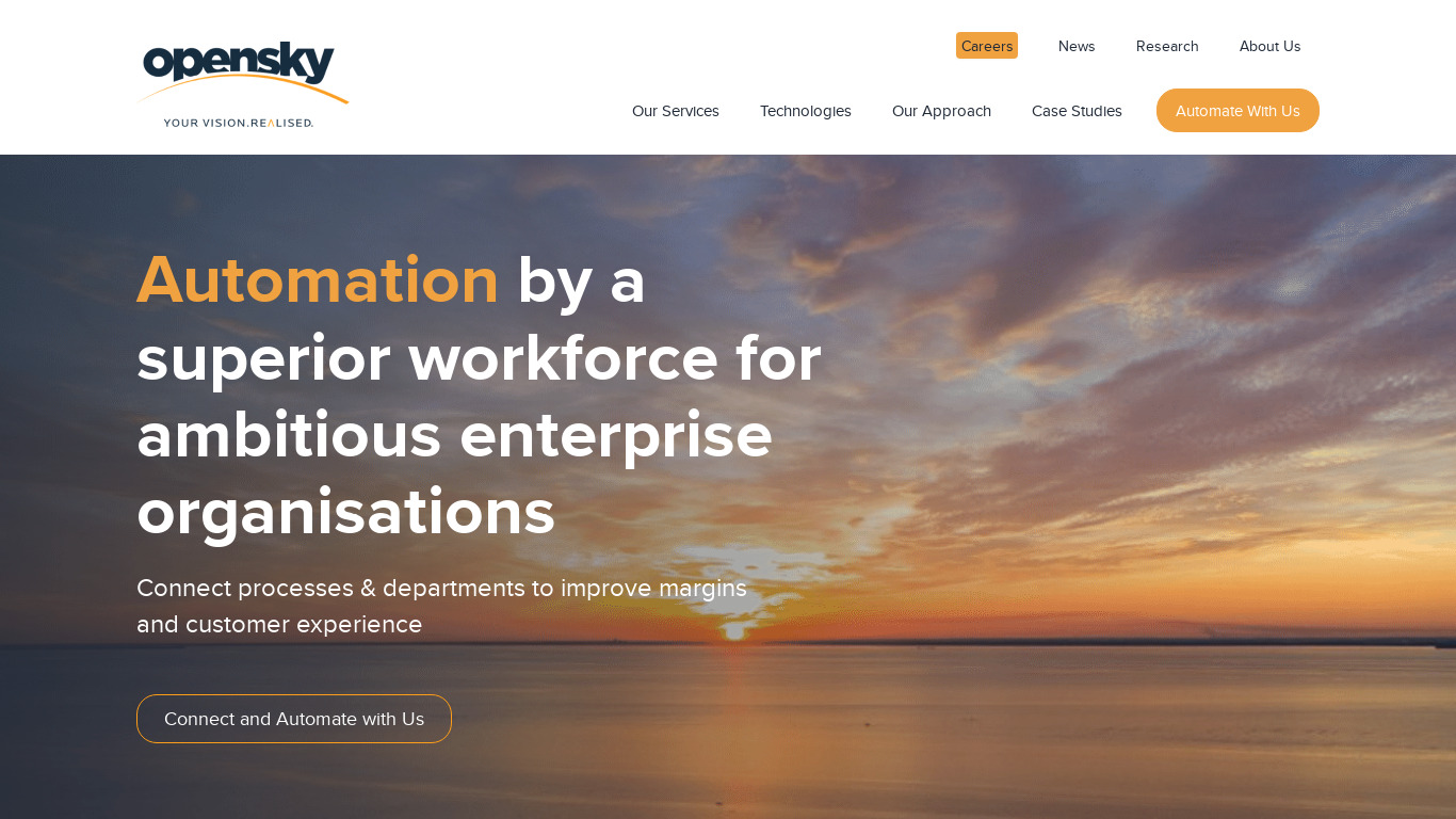 OpenSky Inventory Management Landing page