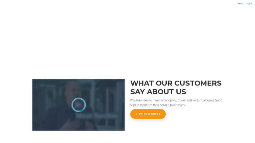GoodSign Landing Page