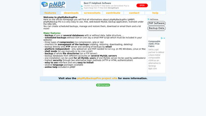 phpMyBackupPro.net image