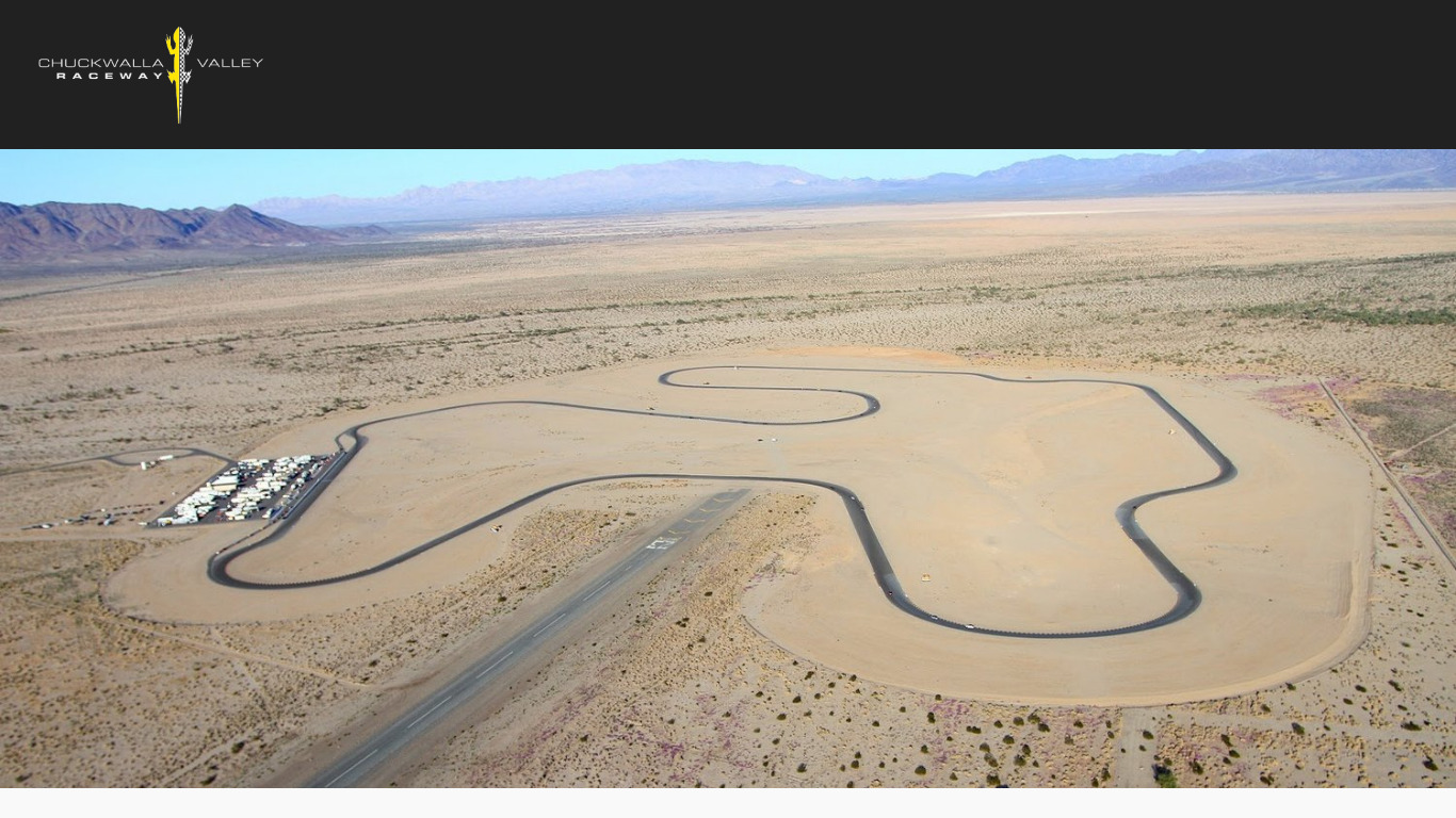 Chuckwalla Landing page