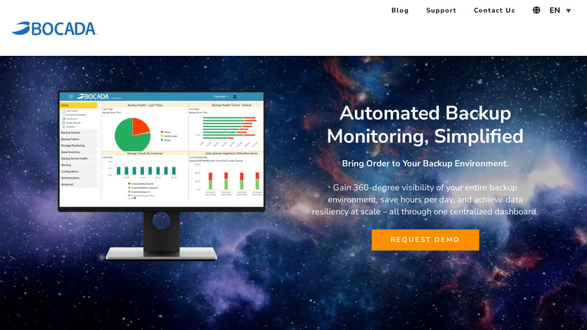 Bocada Landing Page