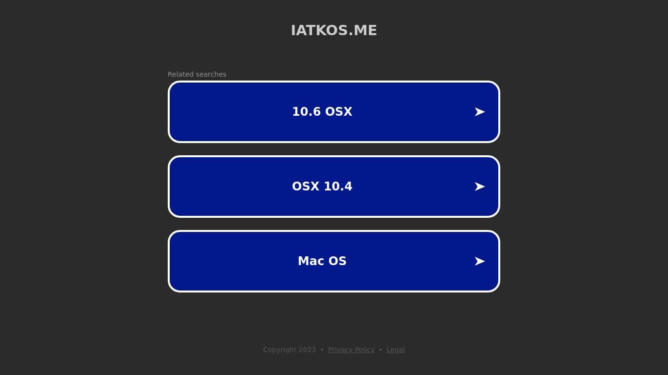 iAtkos and OSX86 Project Landing page