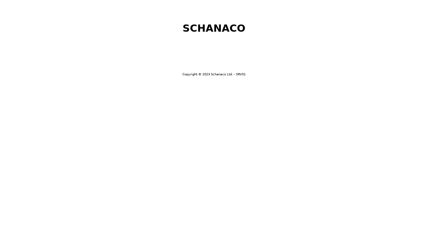 Schanaco Invoicing Landing page