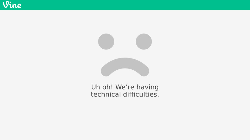 Music on Vine Landing Page