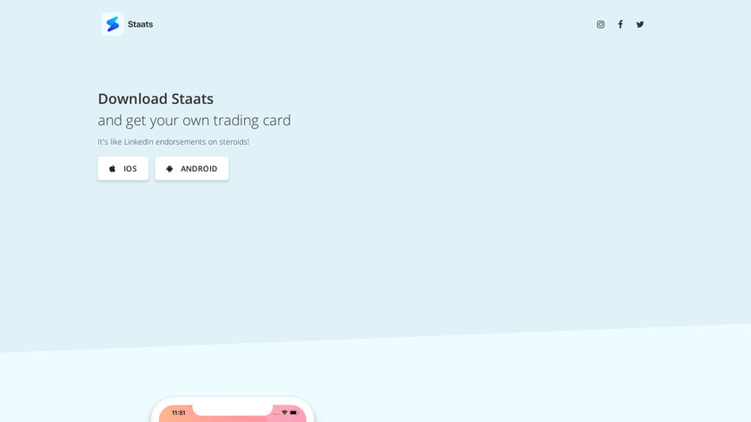 Staats Landing Page