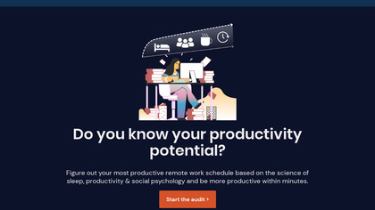 Productive Work Schedule Generator image