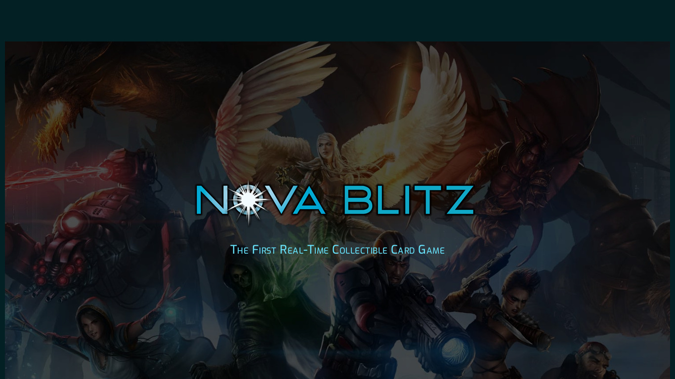 Nova Blitz Landing page