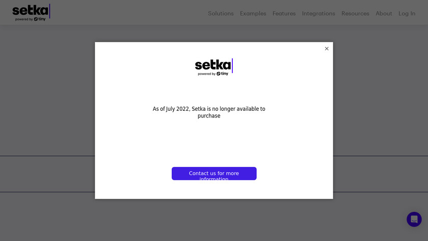 Setka Editor Landing Page