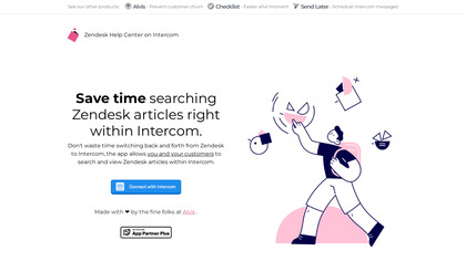 Zendesk Help Center on Intercom image