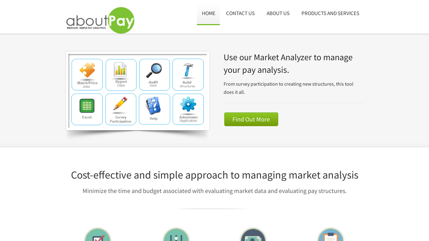 AboutPay Landing page