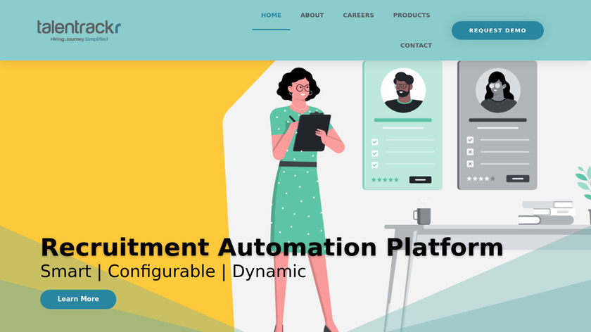 Talentrackr Landing Page