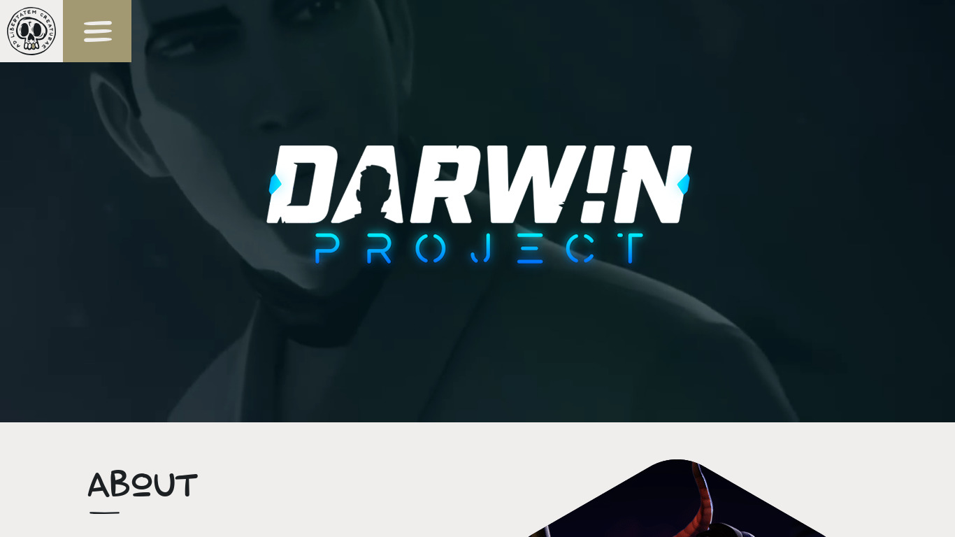 scavengers.ca Darwin Project Landing page