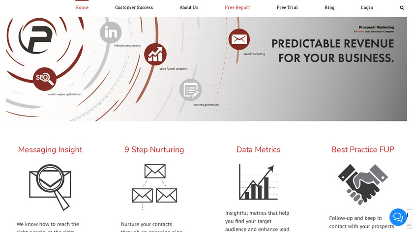 Prospectr Landing Page