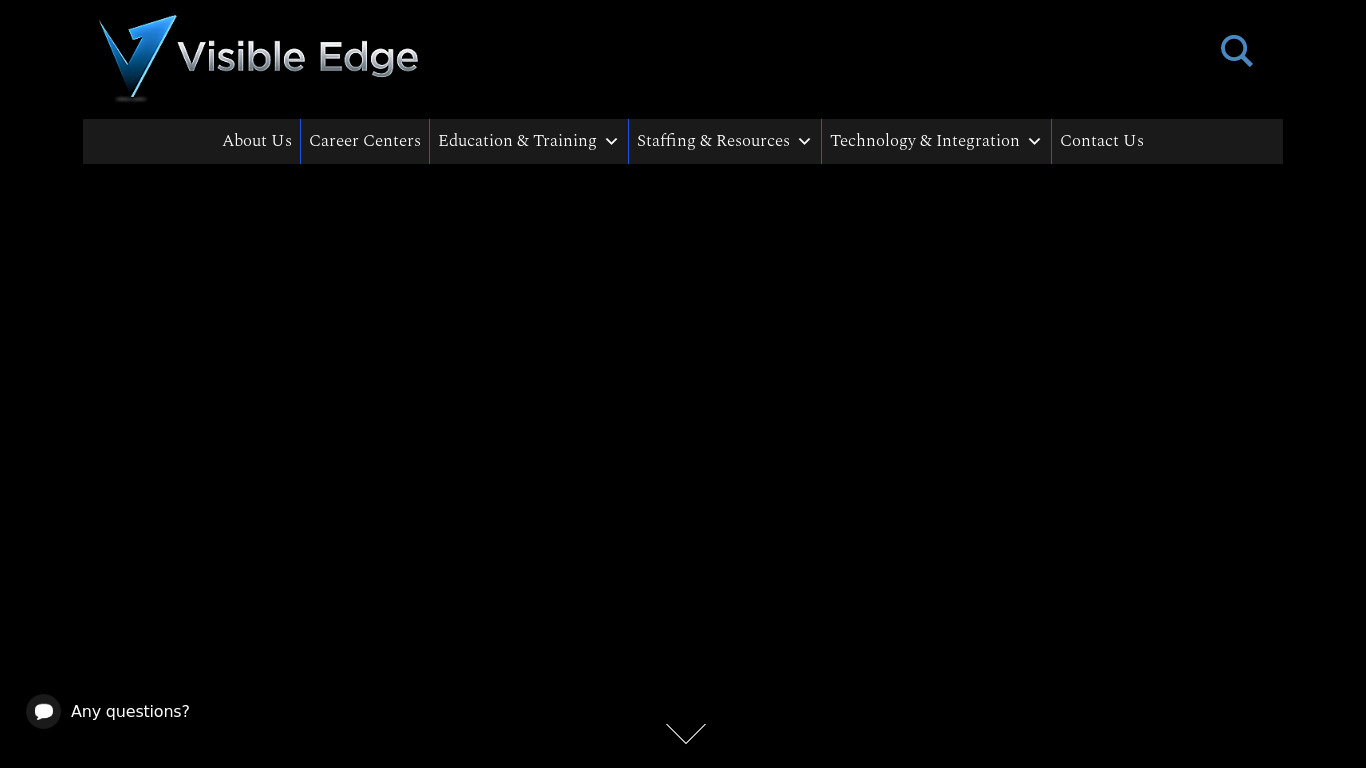 Visible Edge Landing page