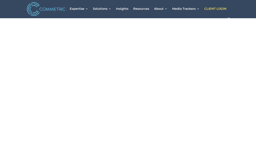 Commetric SMA Landing Page