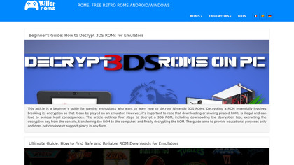 KillerRoms image