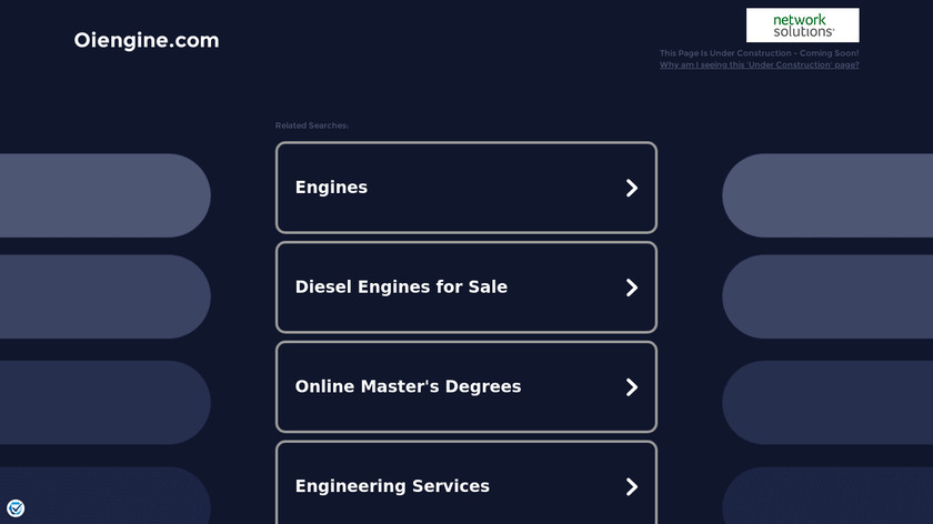 OI Engine Landing Page