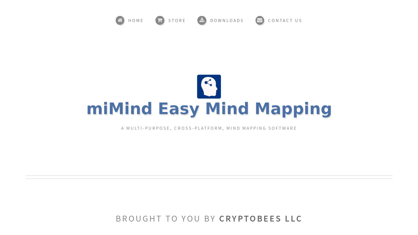 miMind by CryptoBees LLC Landing page