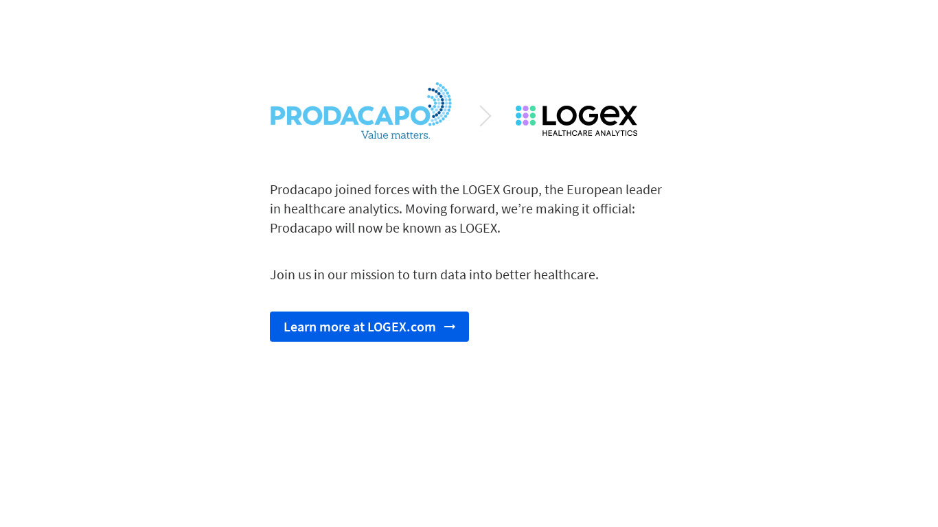Prodacapo ScoreCard Landing page