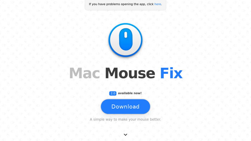 Mac Mouse Fix Landing Page