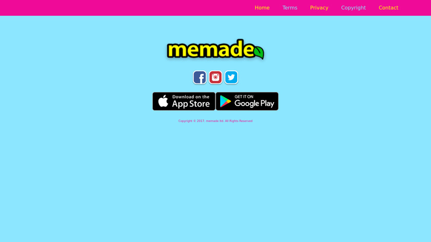 memade Landing Page