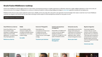 Oracle Fusion Middleware image