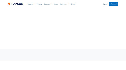 Raygun Application Performance Monitoring (APM) image
