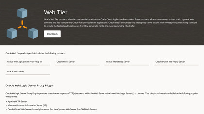 Oracle Web Tier image