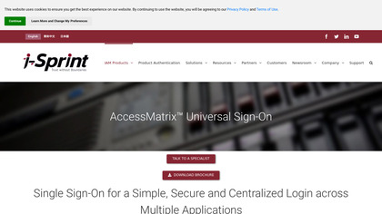 AccessMatrix Universal Sign-On image