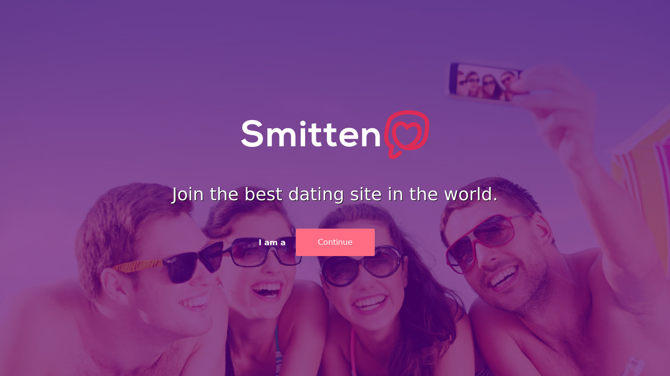 Smitten.fun Landing page