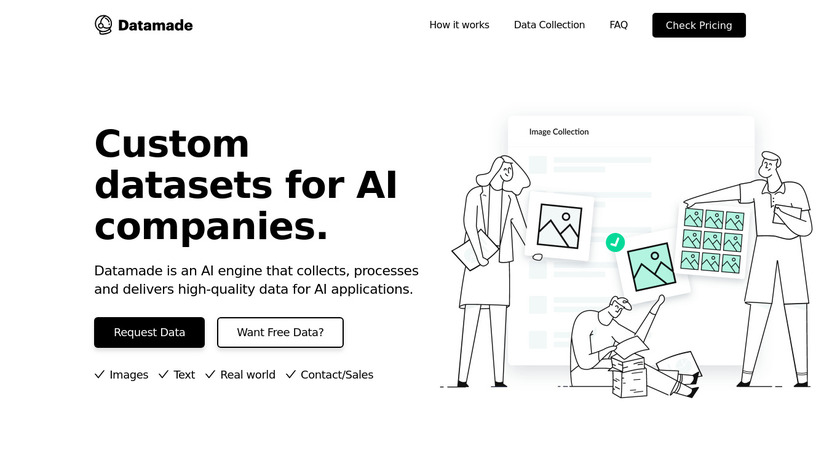 Datamade Landing Page