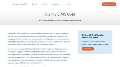 Clarity LIMS Gold image