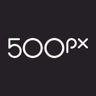 500px logo