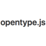 Opentype.js logo