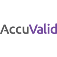 AccuValid logo