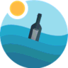 Bottled logo