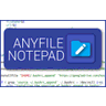 Anyfile Notepad logo