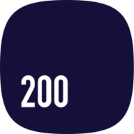 200Apps logo
