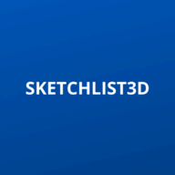 SketchList 3D logo