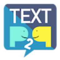 Text P2P logo